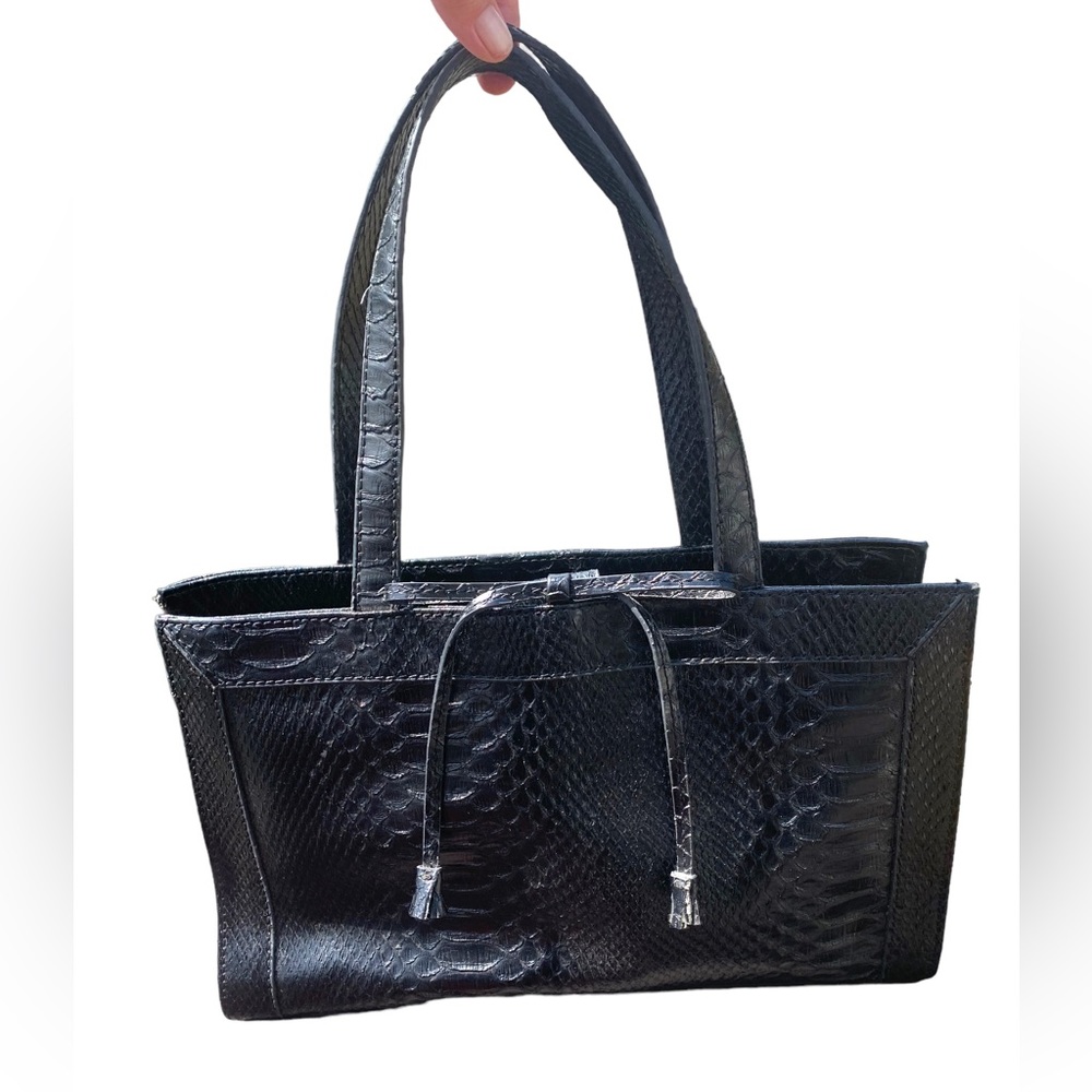 Liz Claiborne Black Leather Purse | NWOT